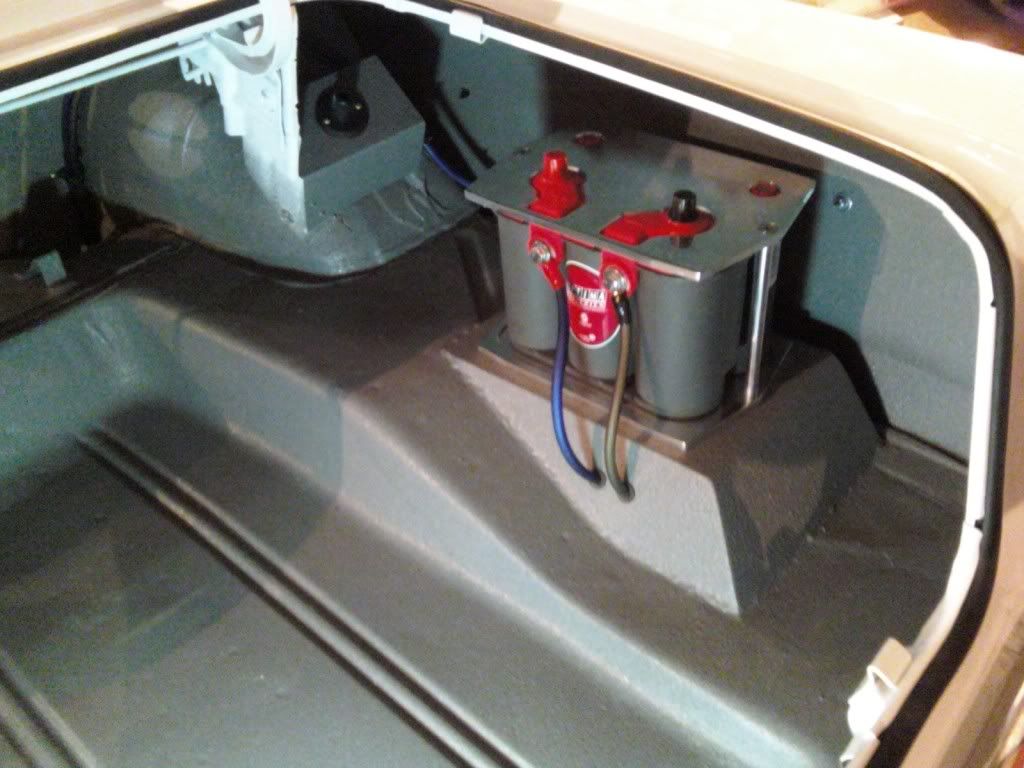 Trunk mounted battery Lets see your pictures Chevy Nova Forum